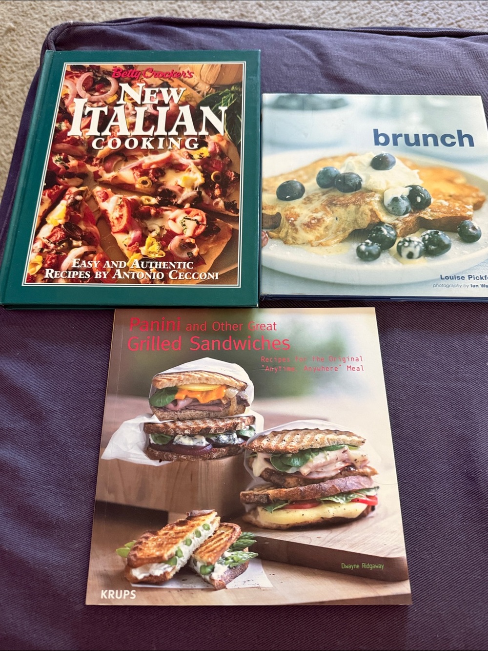 Panini and Other Great Grilled Sandwiches Cookbook - Brown Cover
